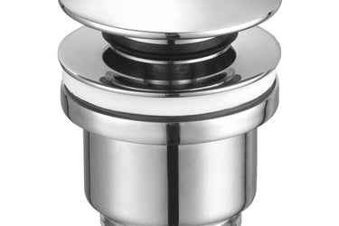 Cofan – Válvula Click-Clack Ø66 mm | Latón Cromado | Rosca 1